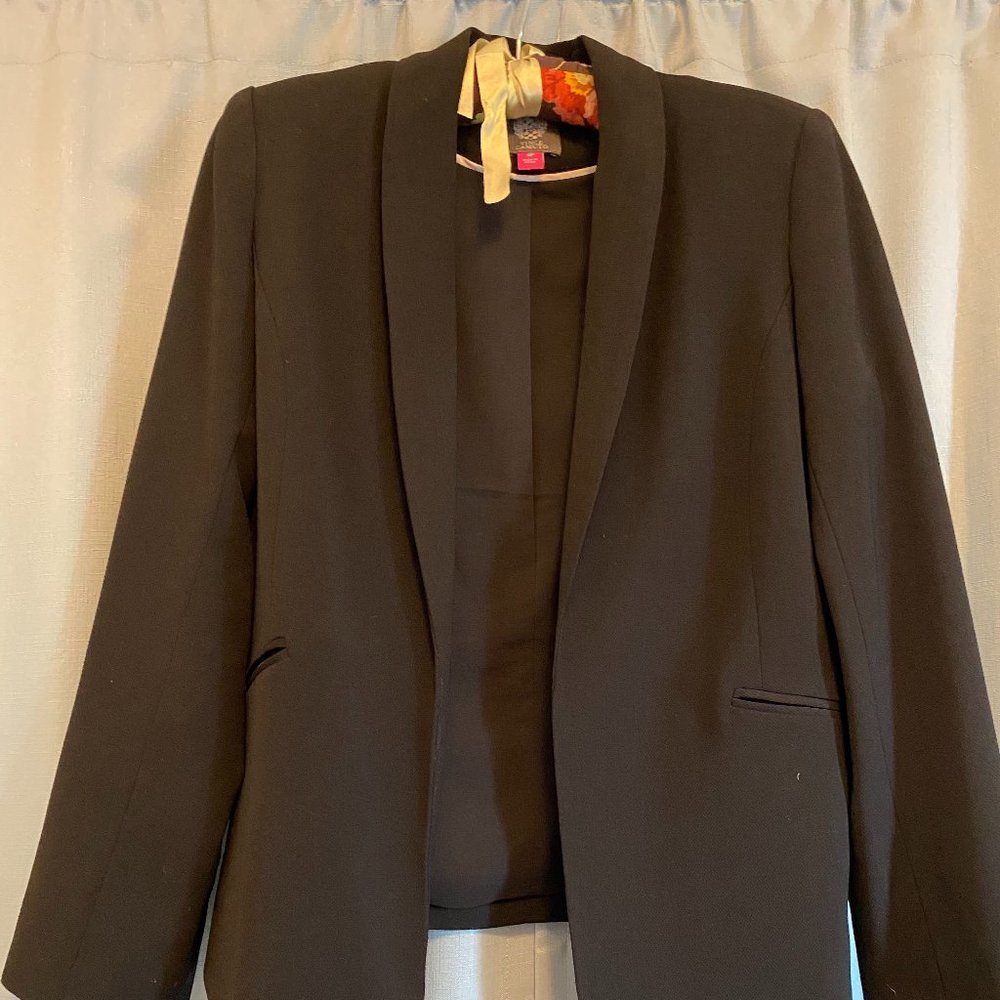 VInce Camuto Nordstrom black blazer size 4P